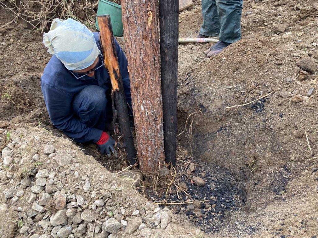 根の上の石場建て３土木工事１「伝統工法の土木」丨日本长野丨水野設計室-43