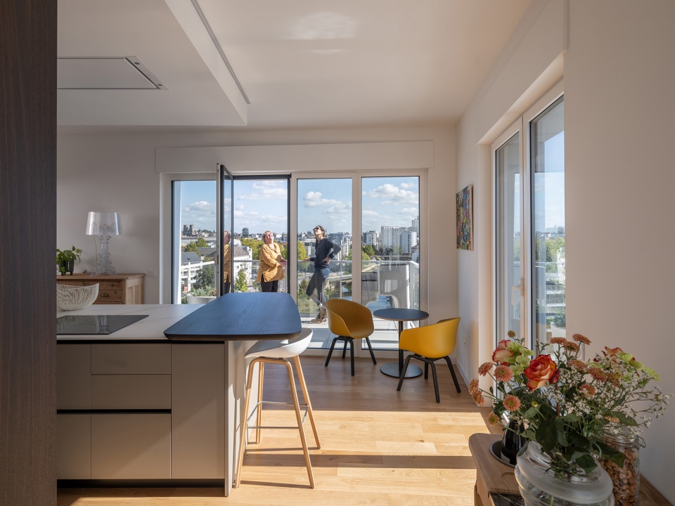 法国雷恩 Ascension Paysagère 住宅综合体 | 绿色河畔的高密度建筑设计-74