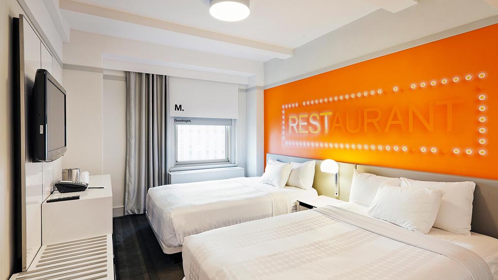 曼哈顿剧院区传奇酒店的“graphic New York”变身-2