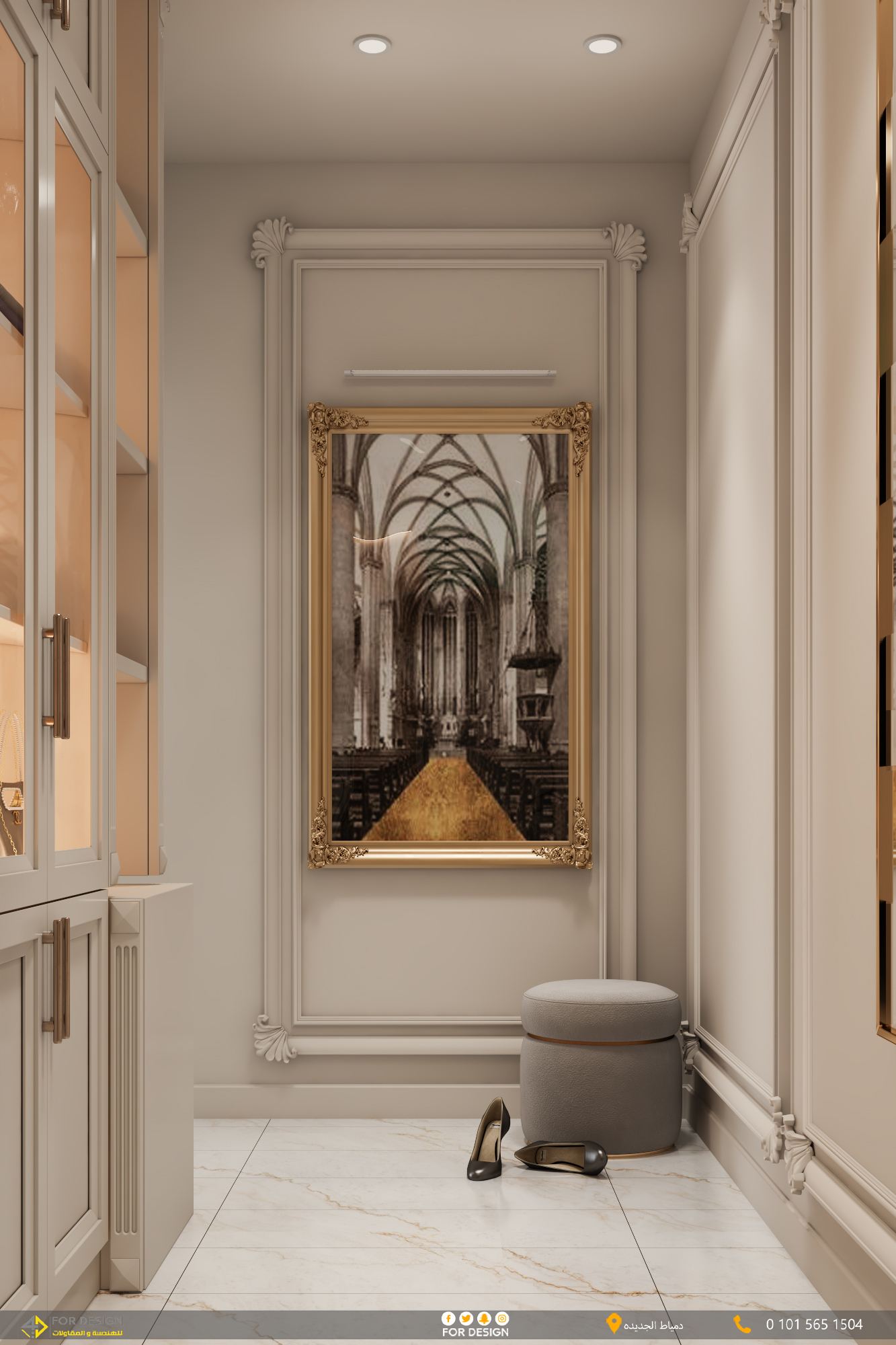 New classic Master bed room in NEW DAMIETTE-6