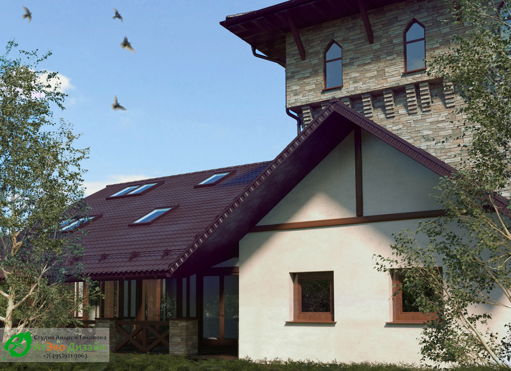 某别墅式宴会厅建筑设计丨АтЭко дизайн-6