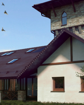 某别墅式宴会厅建筑设计丨АтЭко дизайн