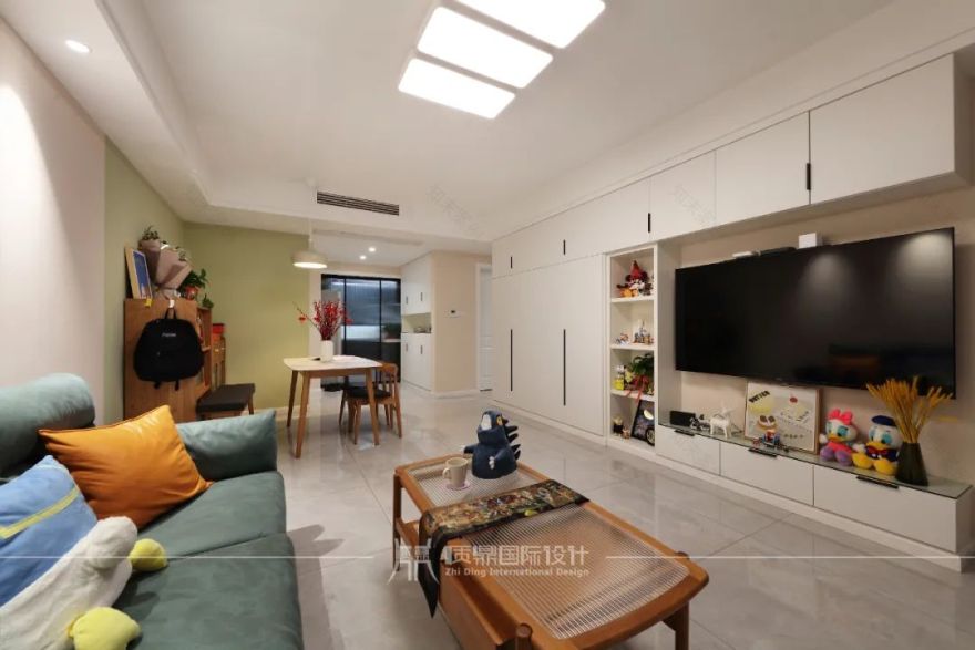 75㎡简约小清新老房逆天改造丨中国上海丨质鼎国际设计-35