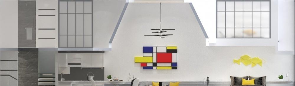 层高 4.2 米的“枫景华庭”两口之家设计-5