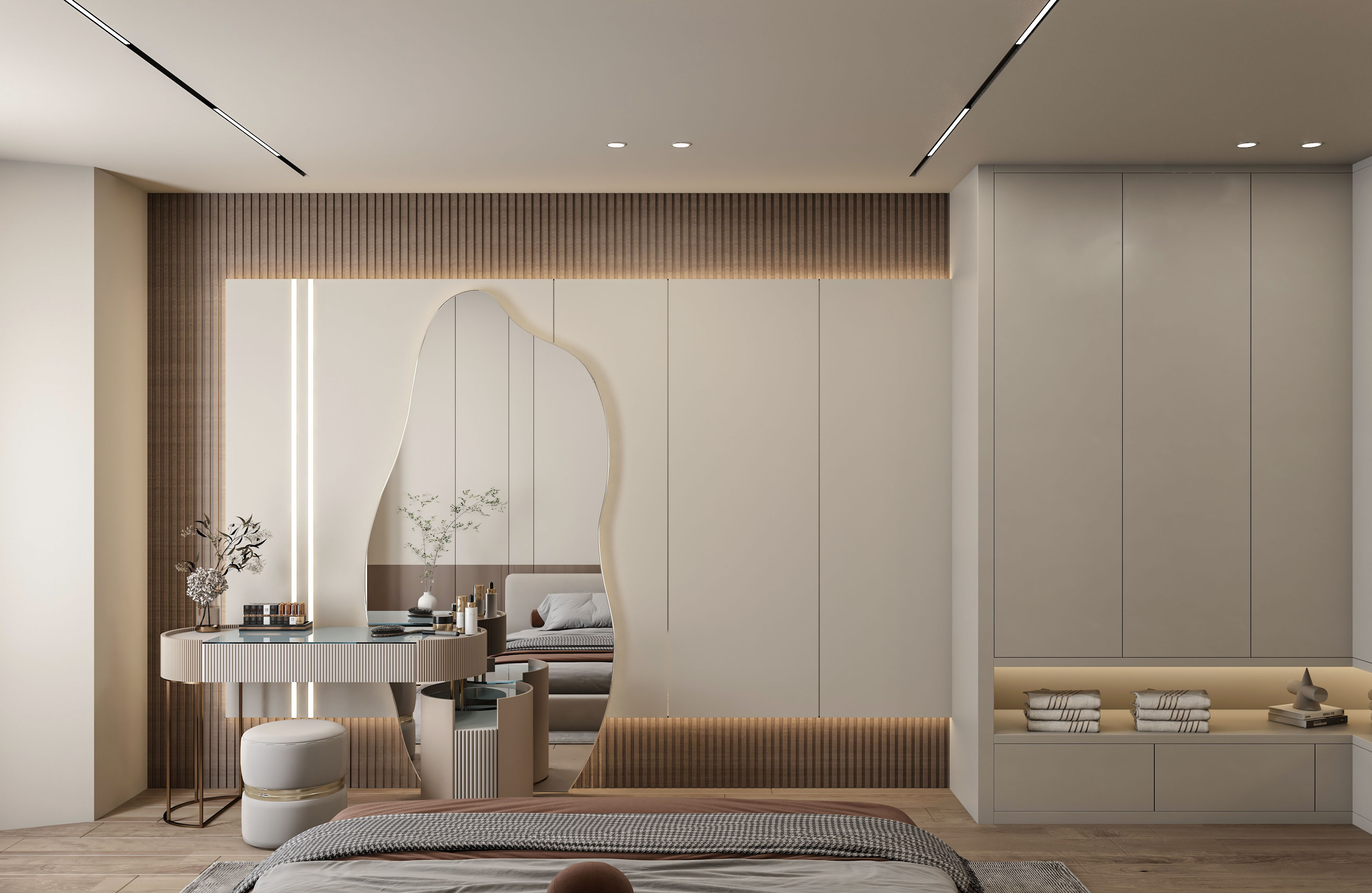 Bedroom design located in kuwait-3