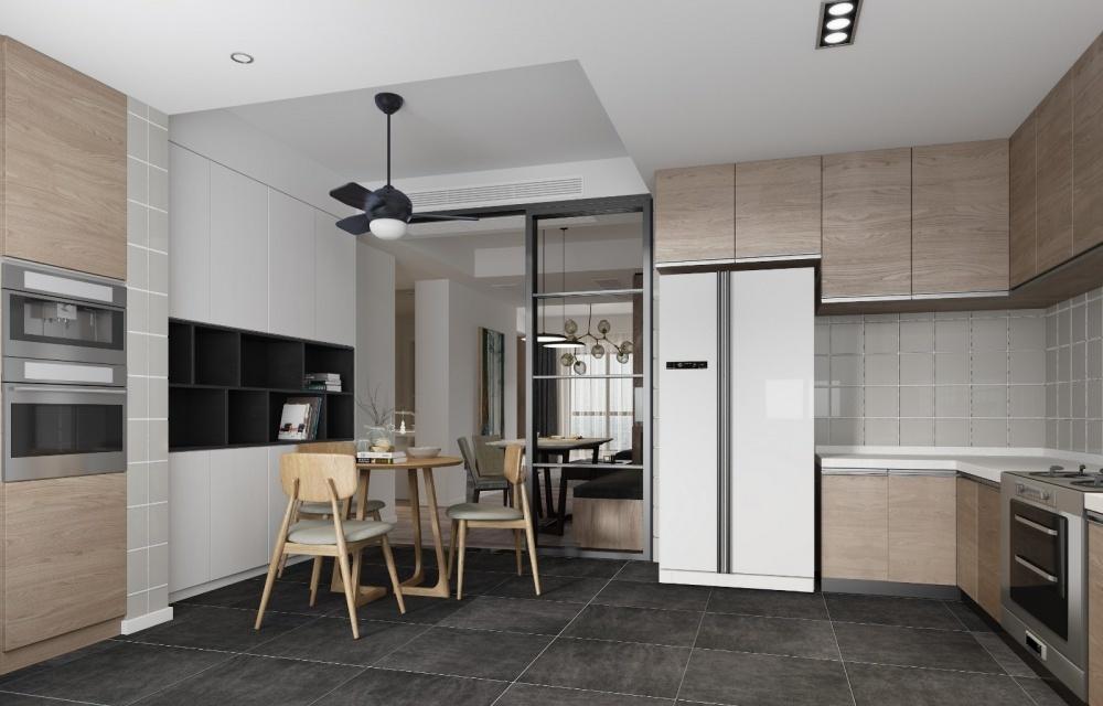 芜湖润津花园台式简约实景,空间利用率大幅提高-7