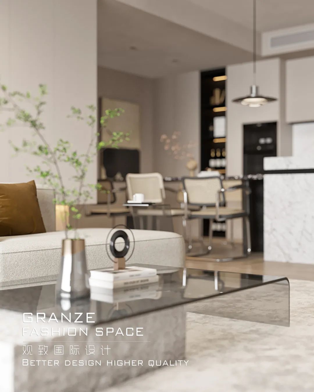 金地中心现代简约大宅丨中国淮安丨观致国际设计-8