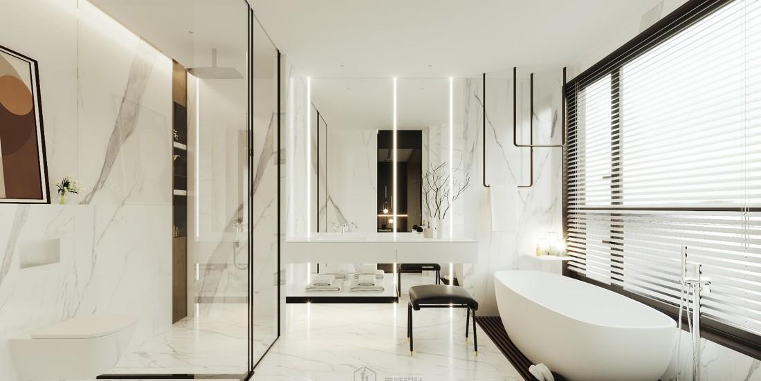 成都高新区蔚蓝卡地亚低调奢华室内设计丨中国成都-35