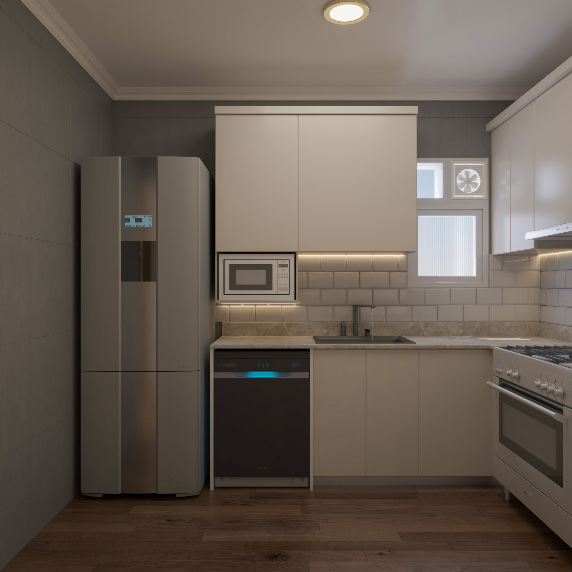 Apartment Boho Style at Saba Basha Alexandria-10