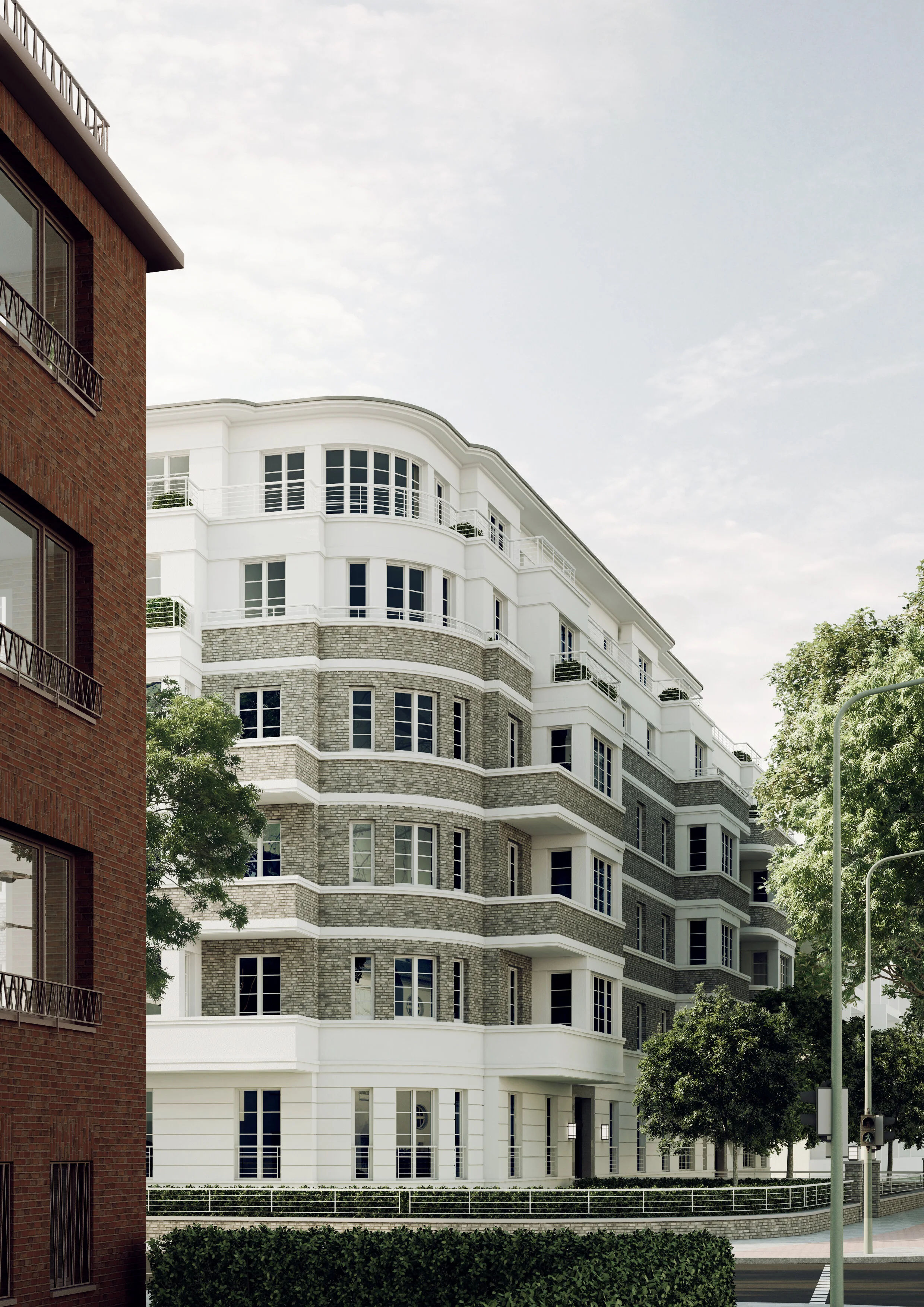 Graf  Recke  Strasse公寓项目丨Sebastian Treese Architekten-8