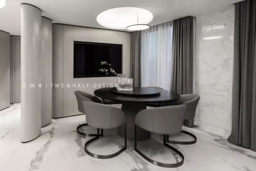 灰色调空间中的光影探索-6