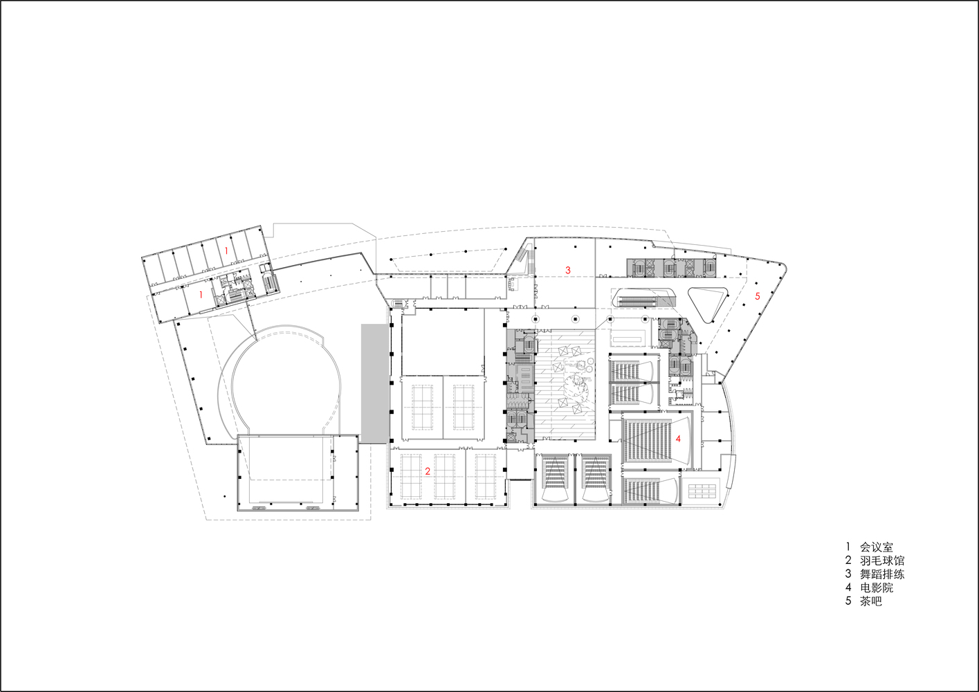 张家港职工文体中心-45