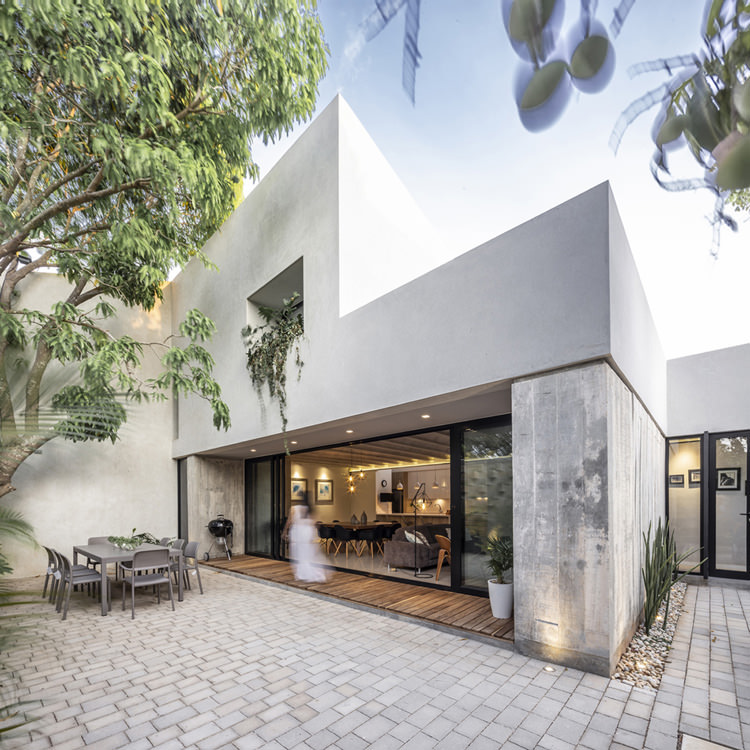 墨西哥私人住宅:水磨石混凝土与被动通风丨Central de Proyectos SCP-20