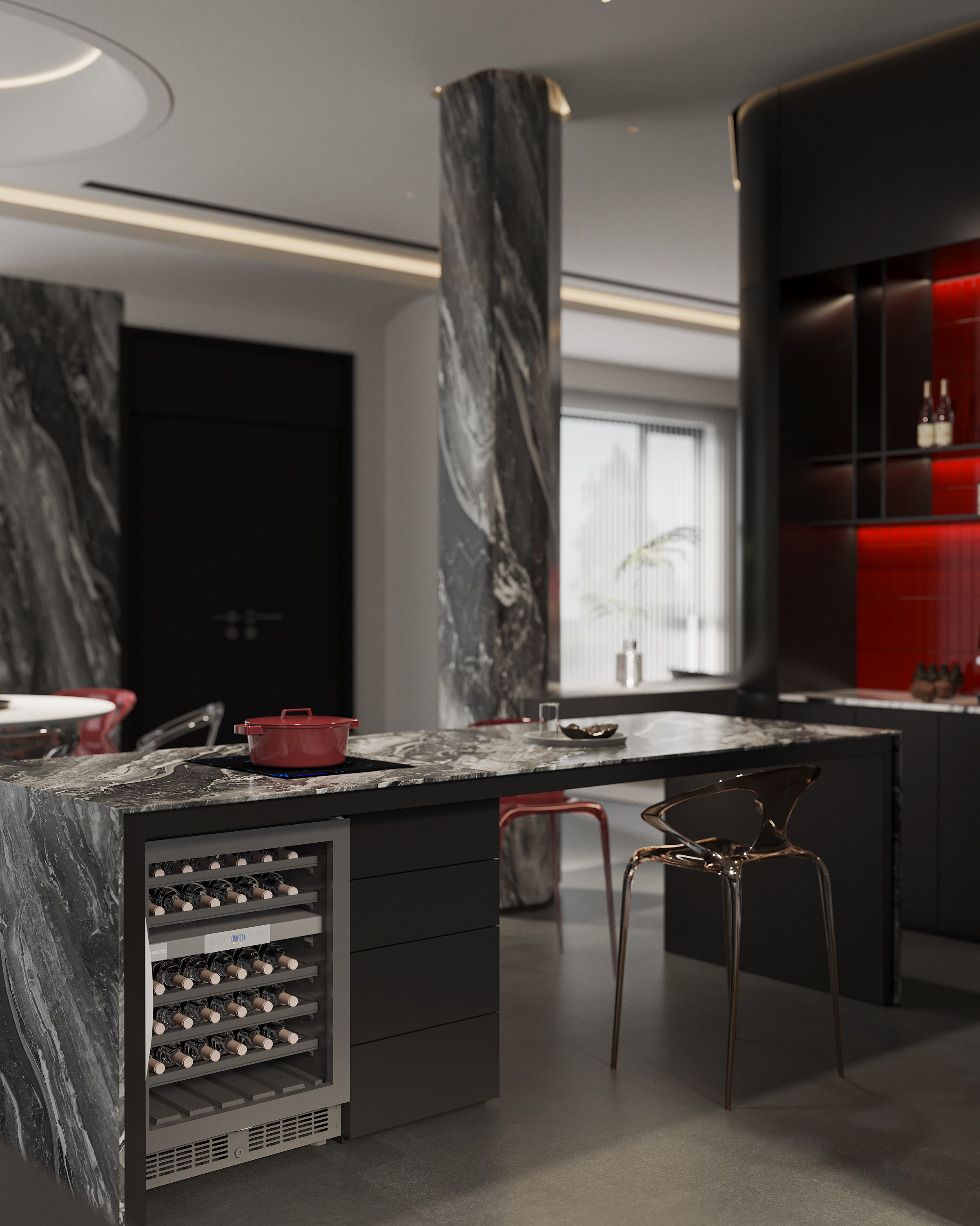 Corona渲染作品┃黑白灰-12