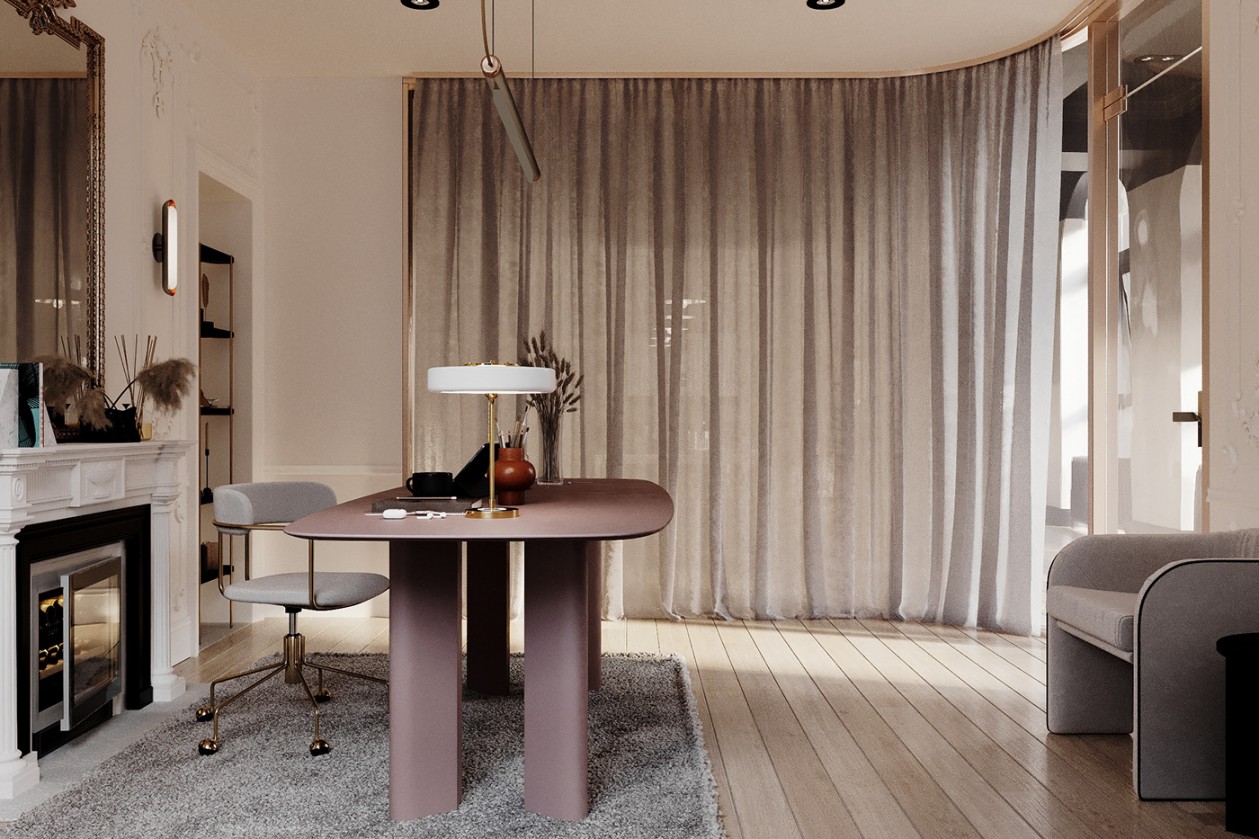 国外居家 办公空间设计！-21