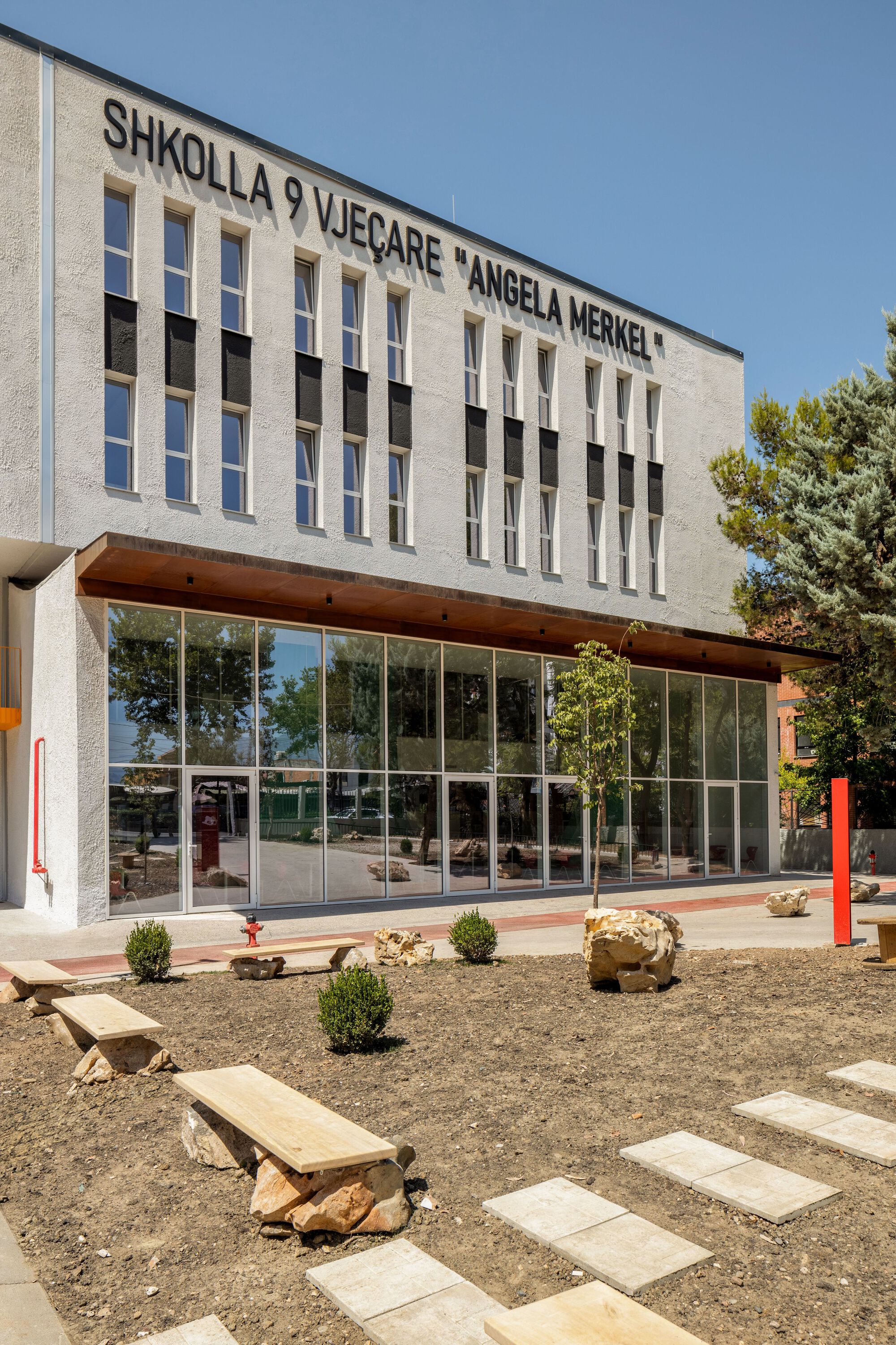 安格拉·默克尔学校丨阿尔巴尼亚丨Commonsense Studio-24