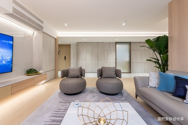 四居及以上213平米装修案例  香港何文田丨中国香港丨香港室内设计公司Pure AW’s Designers-22