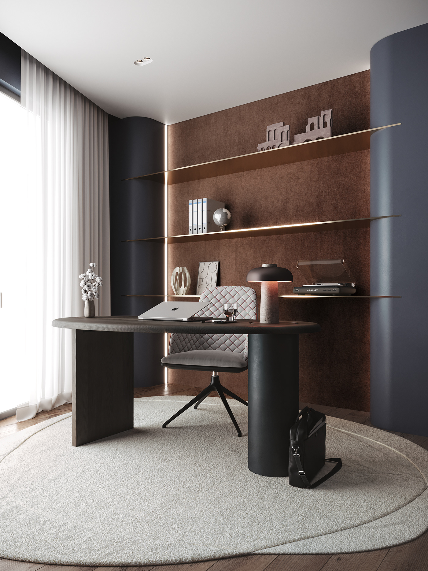 法式高级套房丨中国合肥丨鹏大空间设计表现-12