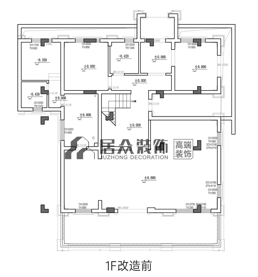 全案案例 | 600㎡四层别墅，享都市新贵生活-8