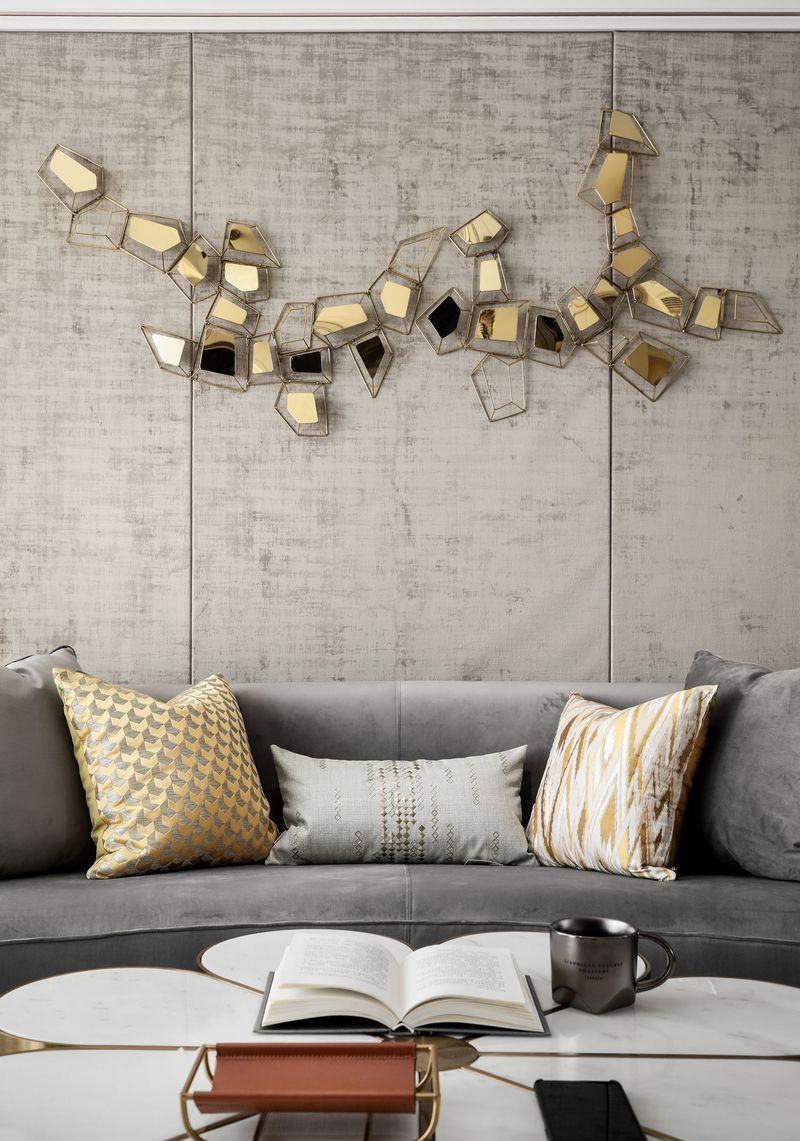 盛世年华 | 轻奢灰调美式空间设计-9