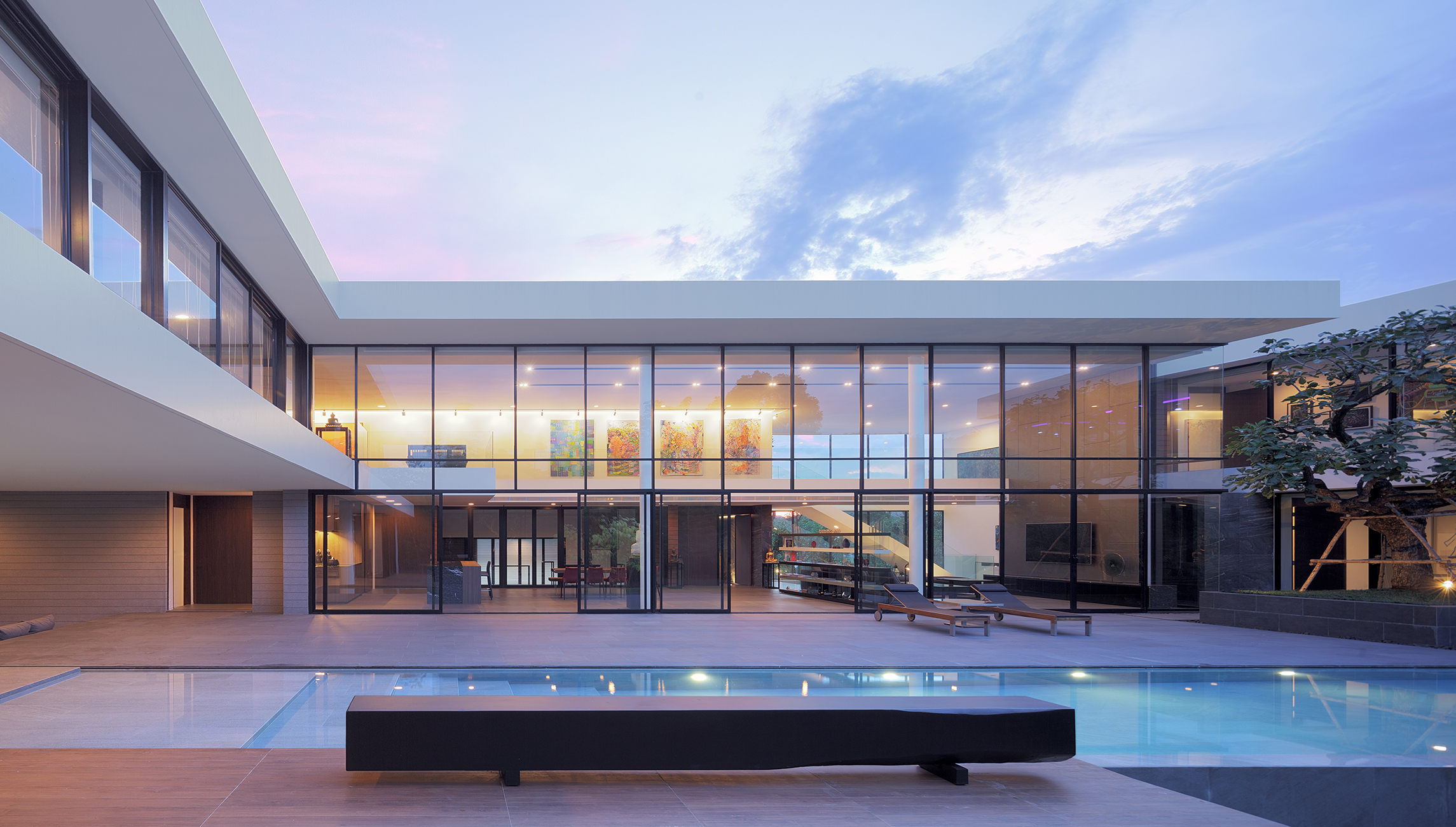 水平线豪宅别墅 AAd | Ayutt and Associates design设计-24