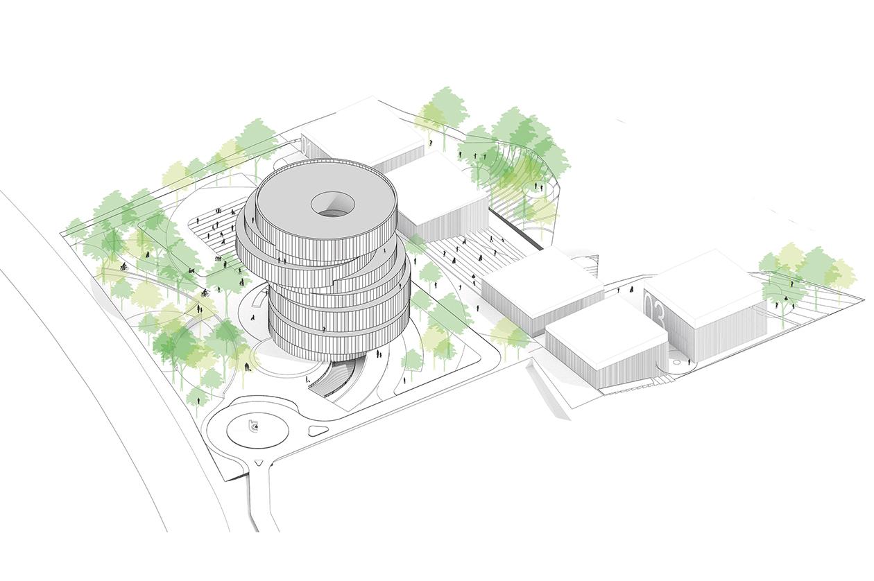 "OODA 打造的 Klan TV 新总部 | 电影卷轴般的动态建筑"-14