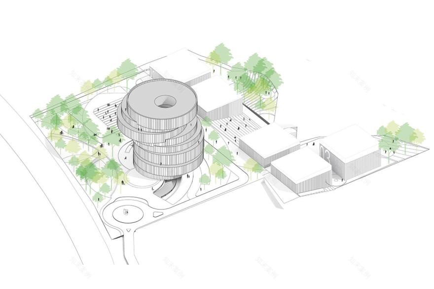 "OODA 打造的 Klan TV 新总部 | 电影卷轴般的动态建筑"-14