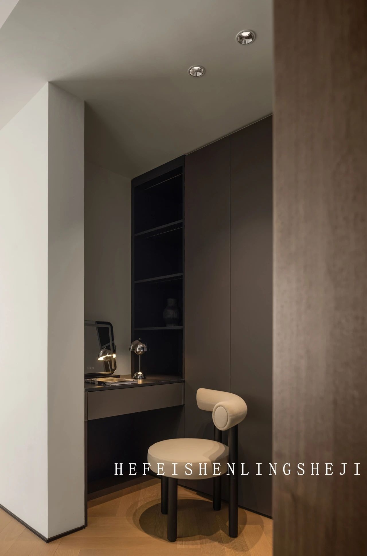 都会 1907 意式灰咖质感闲雅风致设计丨中国合肥丨深零设计-25