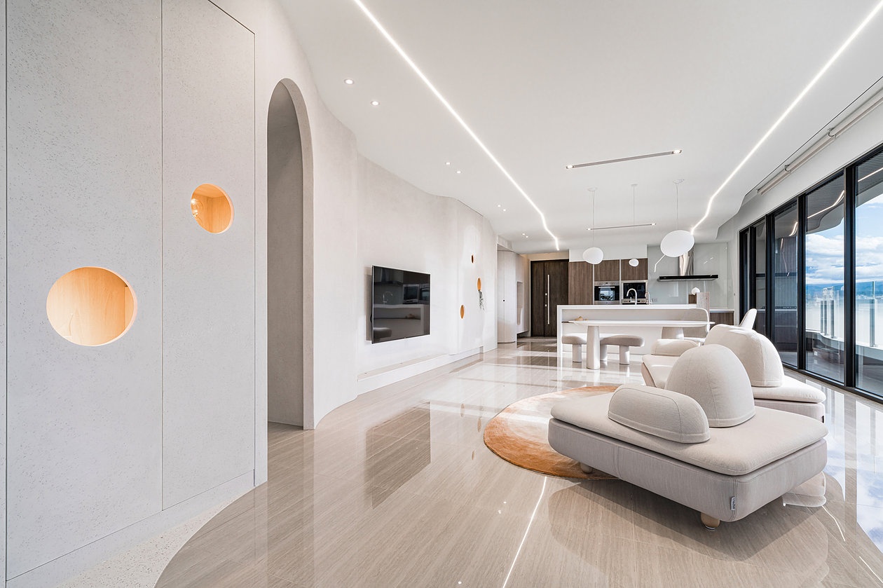 蓝天白云触手可及 顶层亲子公寓-5