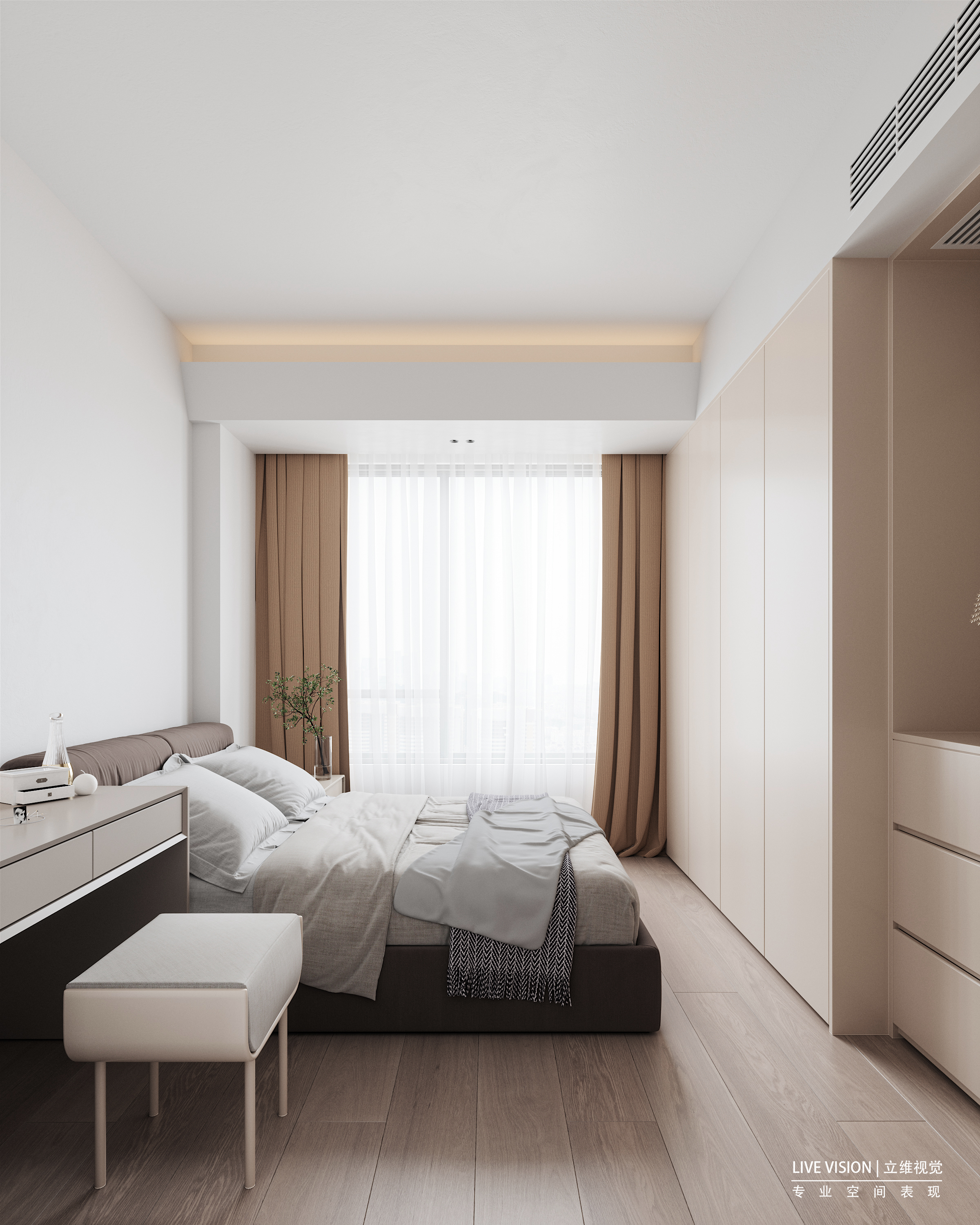 现代家居效果图表现丨品致空间规划 张朝金-6