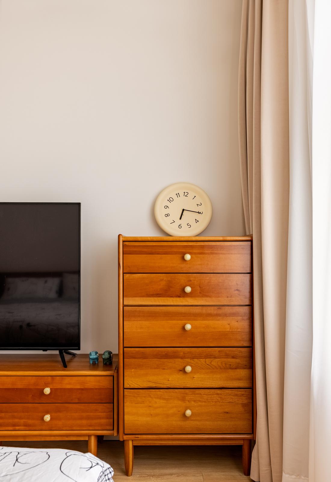 现代原木风房山三居丨中国房山-39