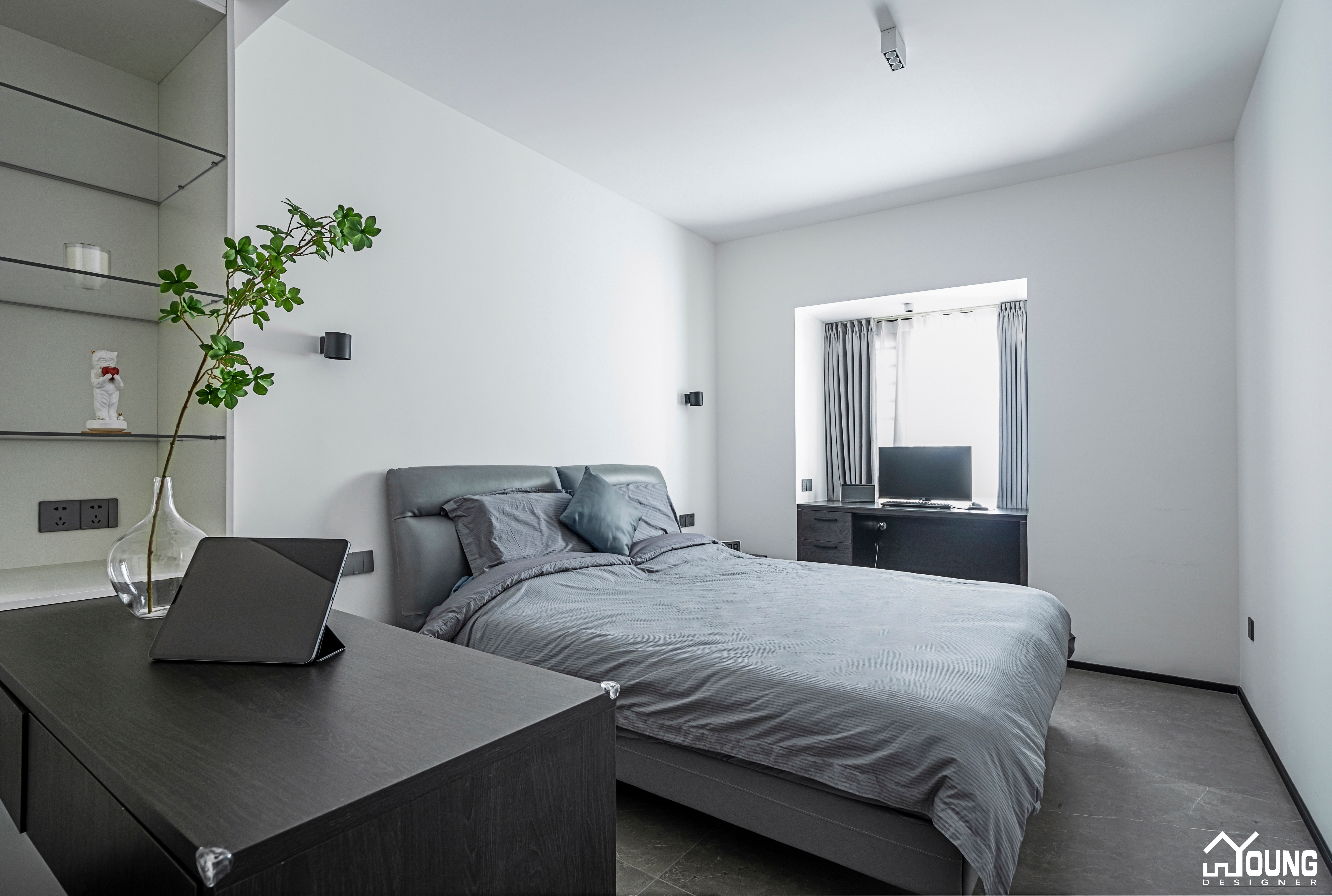 世茂御海墅的现代简约之美丨中国厦门丨YOUNG 室内设计工作室-29