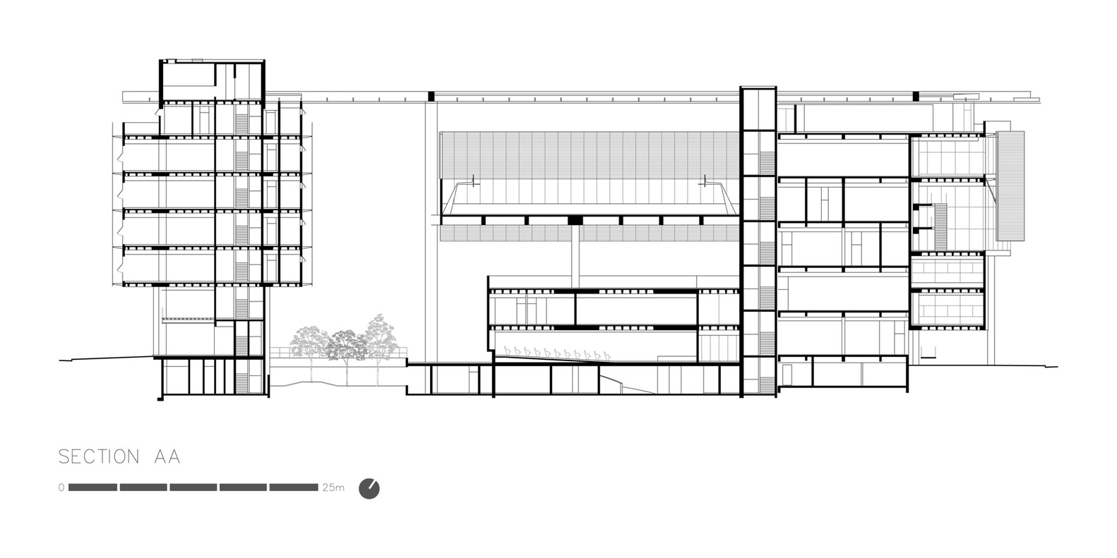 Paula Souza Center | 巴西圣保罗城市中心的文化教育综合体-34