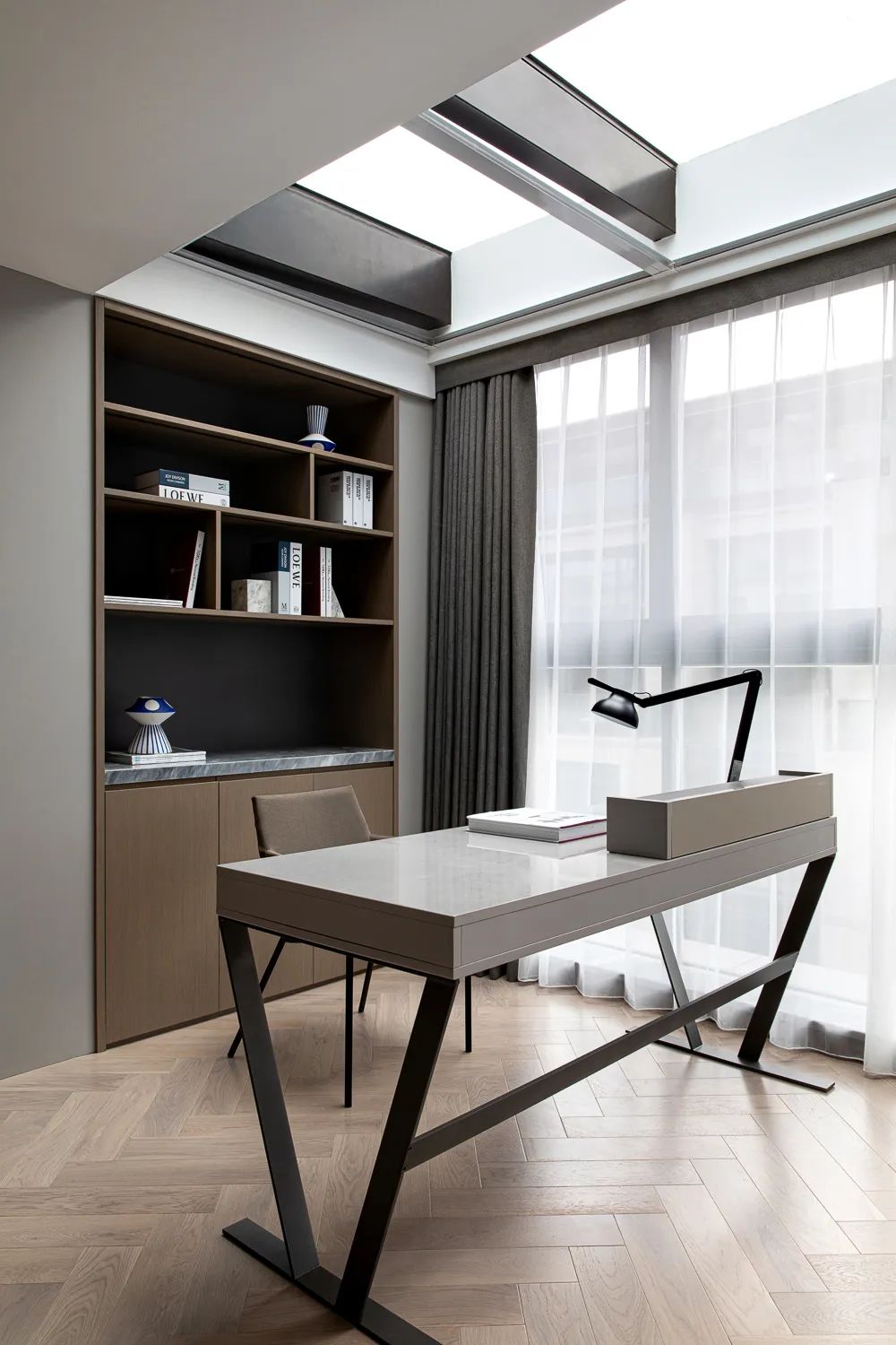 黑白灰的现代简约之家丨中国杭州丨意墅空间设计-44