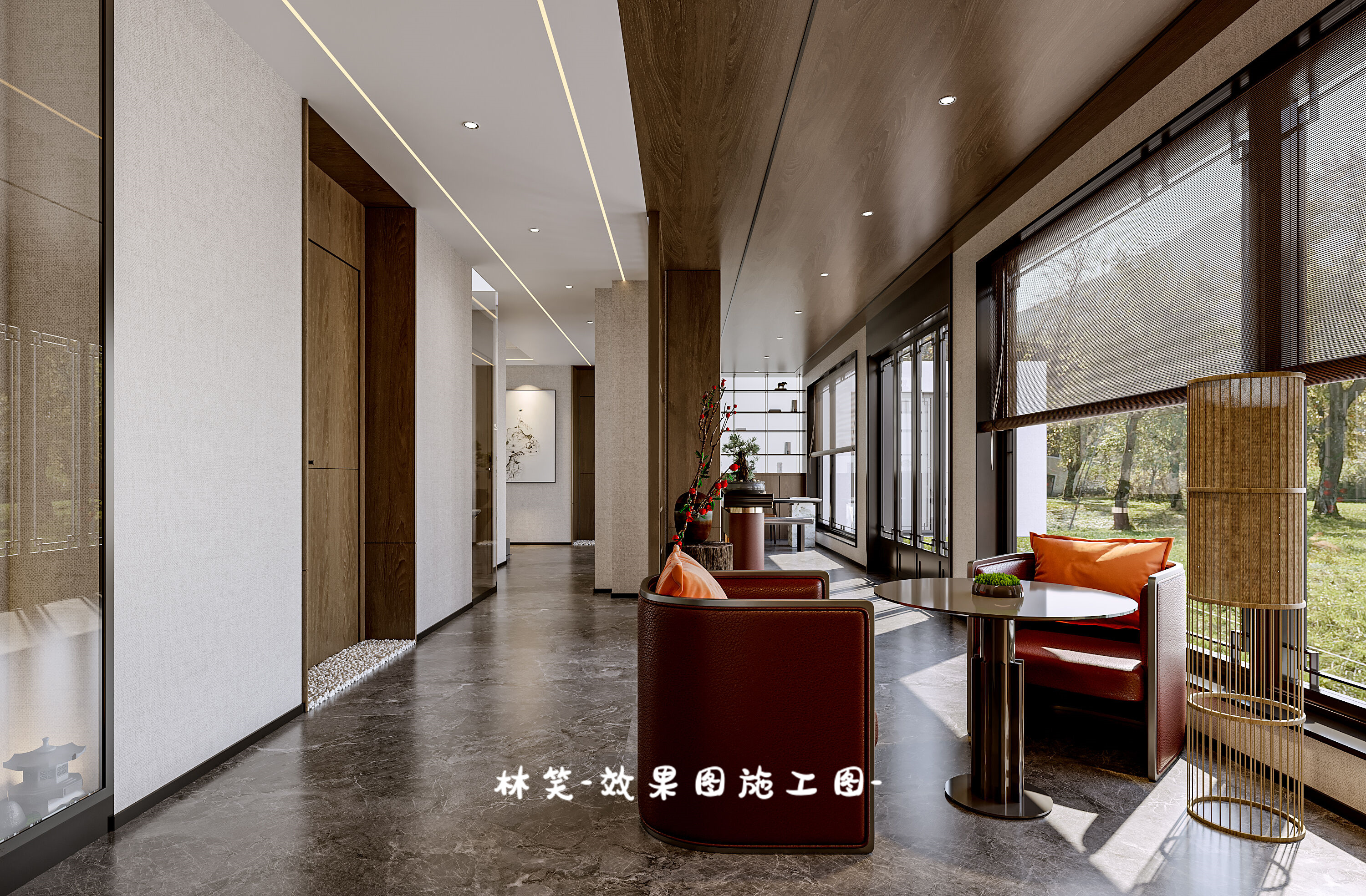 隐奢避世，酒店民宿一体化设计-7