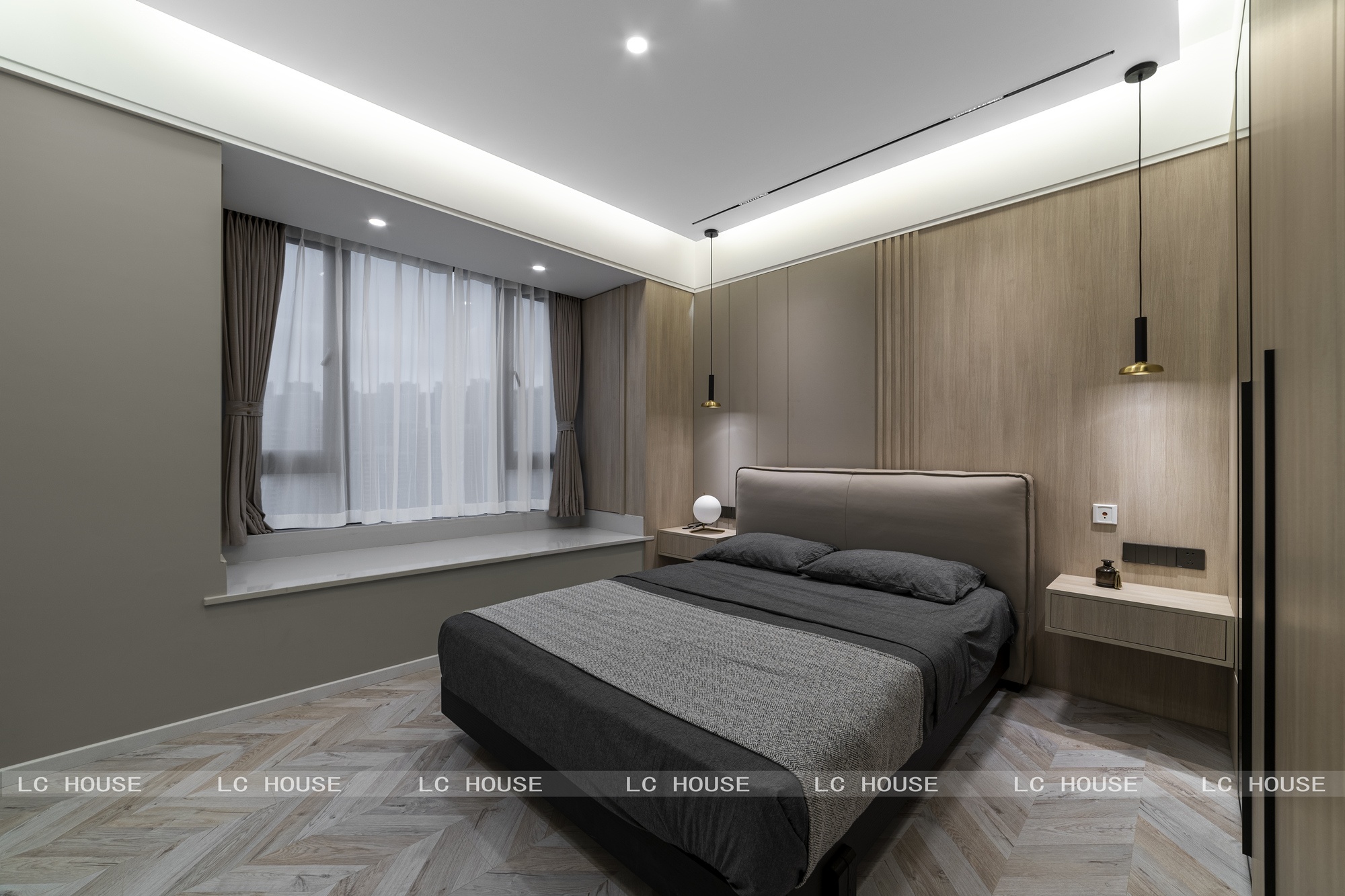 重庆南岸长江铭著现代湖景豪宅设计丨中国重庆丨鼎轩工程部-31