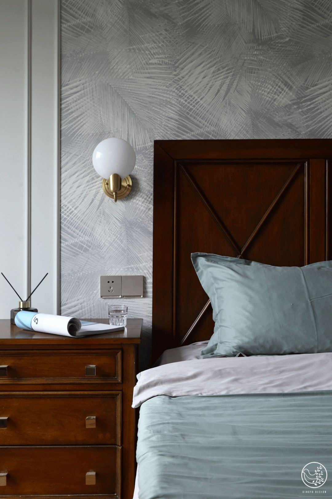 成都高新区现代美式二手房改造 | 温馨阳光，绿意盎然-71