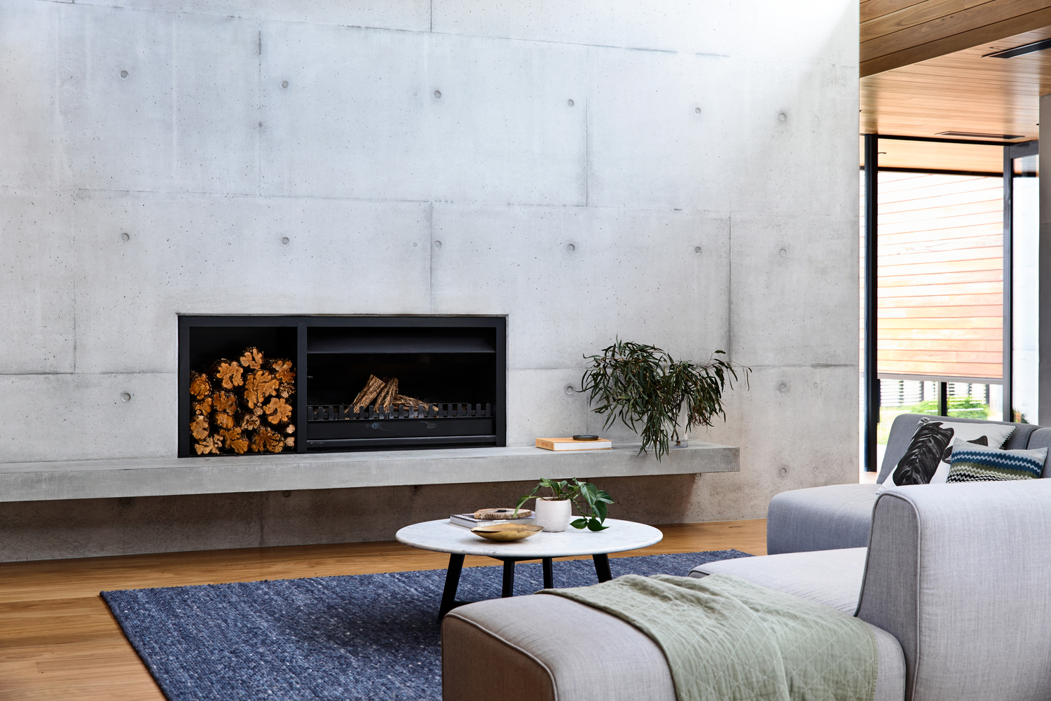 原始混凝土与木质的巧妙融合-35