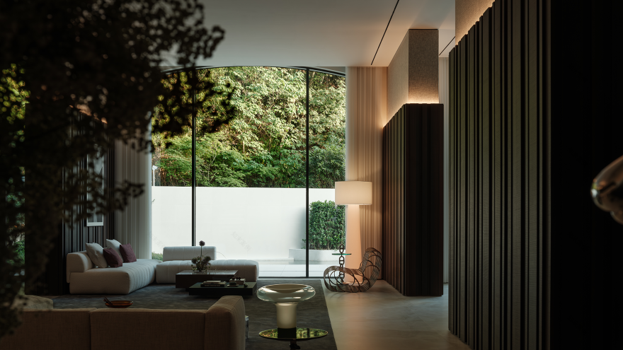 新作 · 悦空间|重庆1100㎡ 森系别墅,静谧共生丨中国重庆丨重庆悦空间设计-3