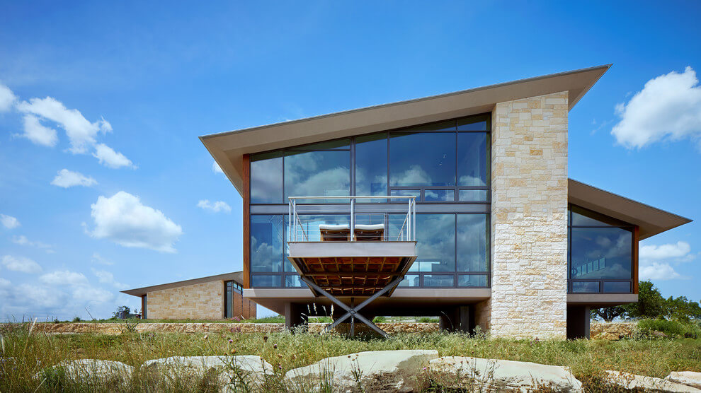 Jim Gewinner设计的带全景窗漂亮住宅丨美国丨Jim Gewinner工作室-2