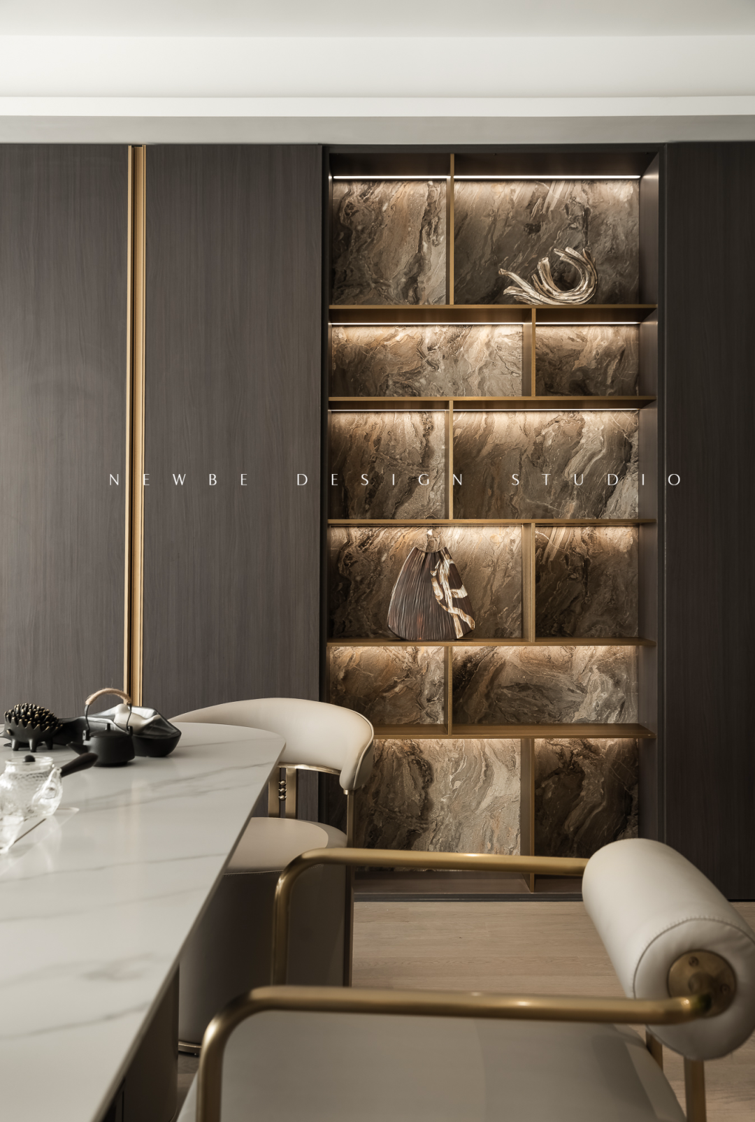 轻奢现代风超大平层设计丨陈丽娟,江怡君-53