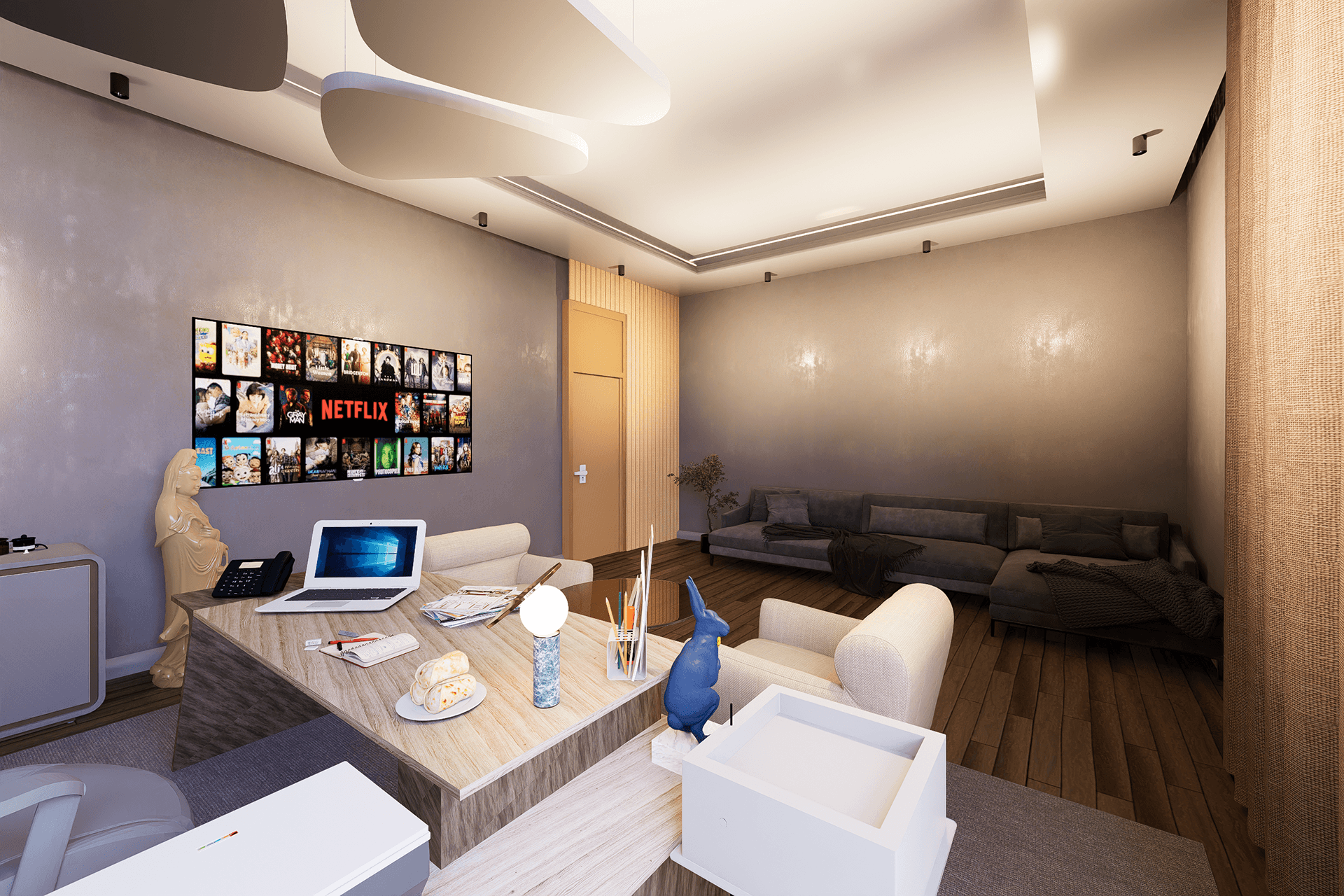 Office Interior – Working Drawings-5