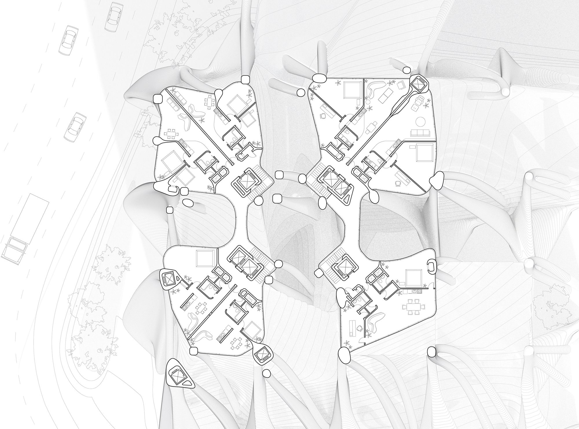 伦敦 Bishopsgate Goodsyard 地标设计 | 扎哈·哈迪德遗作传承-40