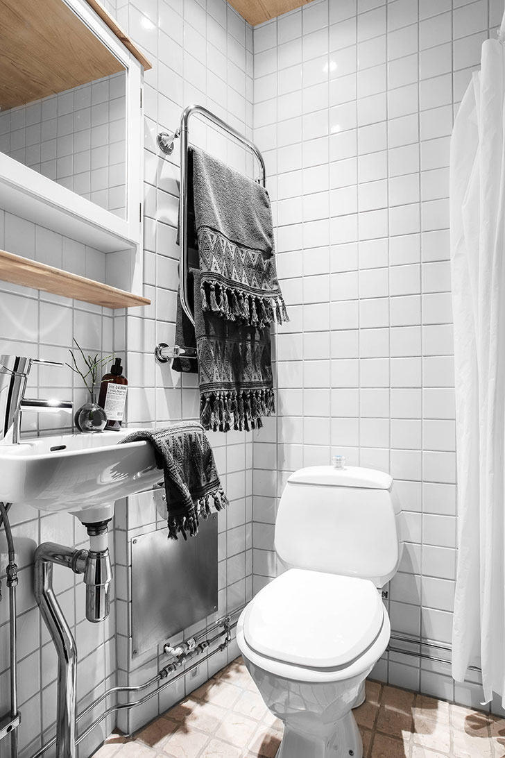 斯德哥尔摩极简公寓的圣诞变身-14