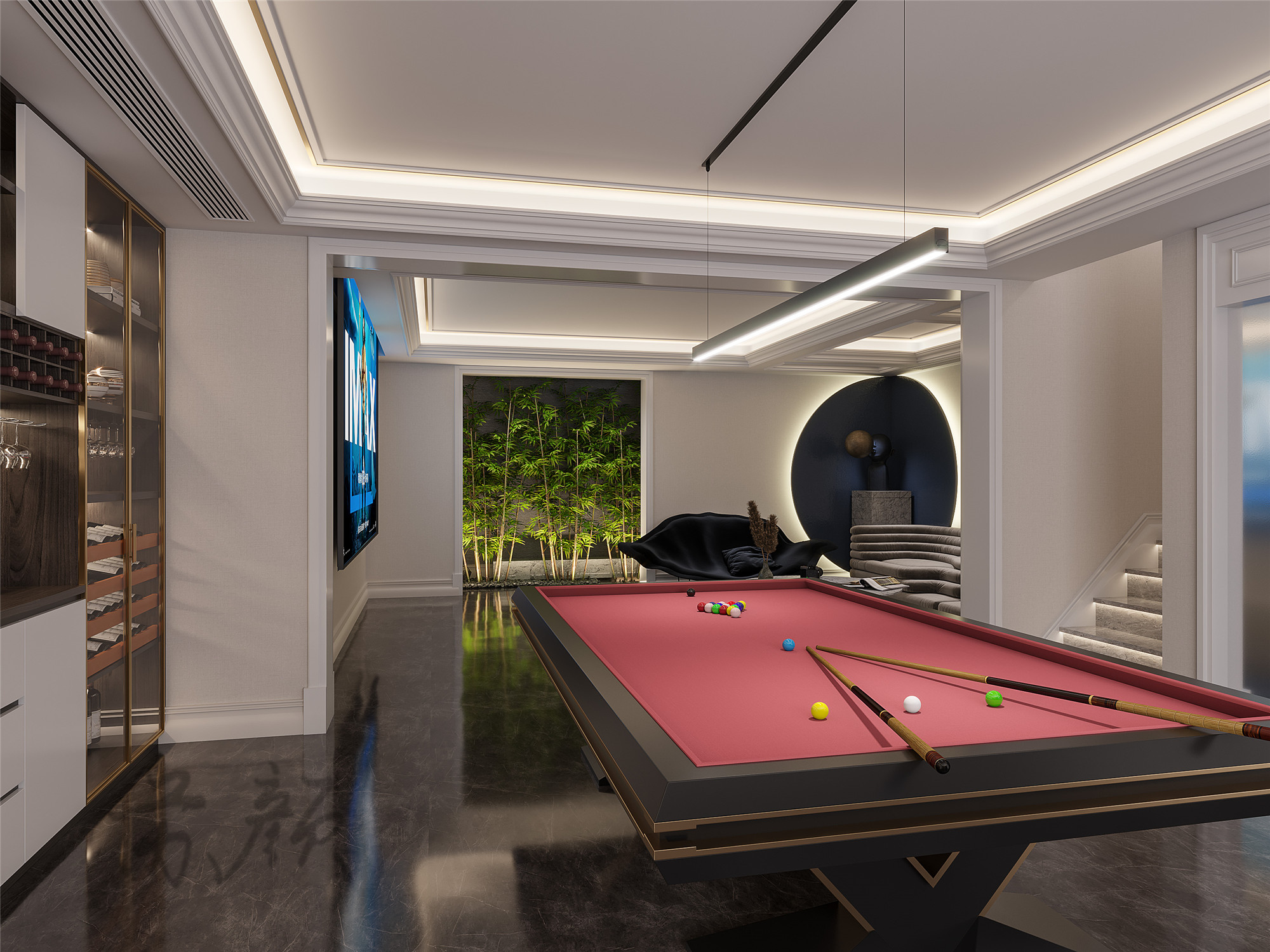 现代简约魅力多功能空间设计-8