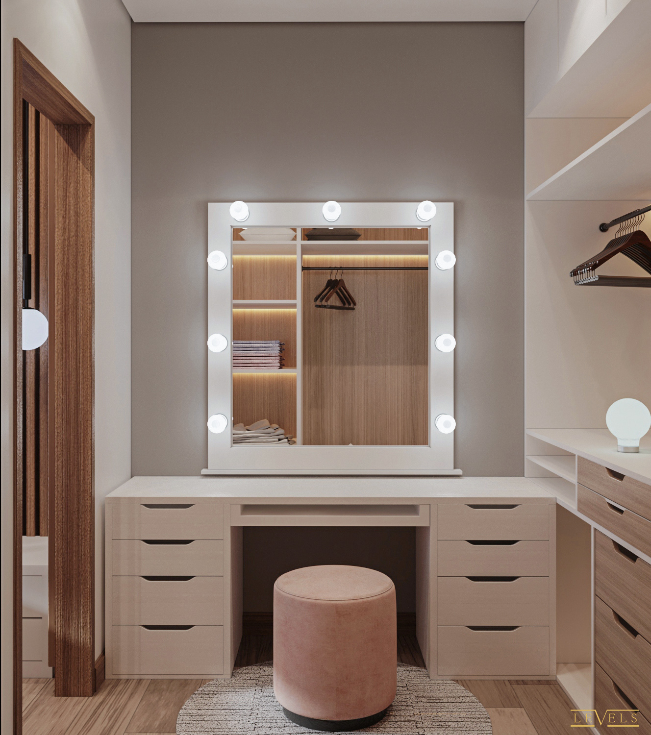 女孩和男孩卧室设计丨LEVELS STUDIO-2