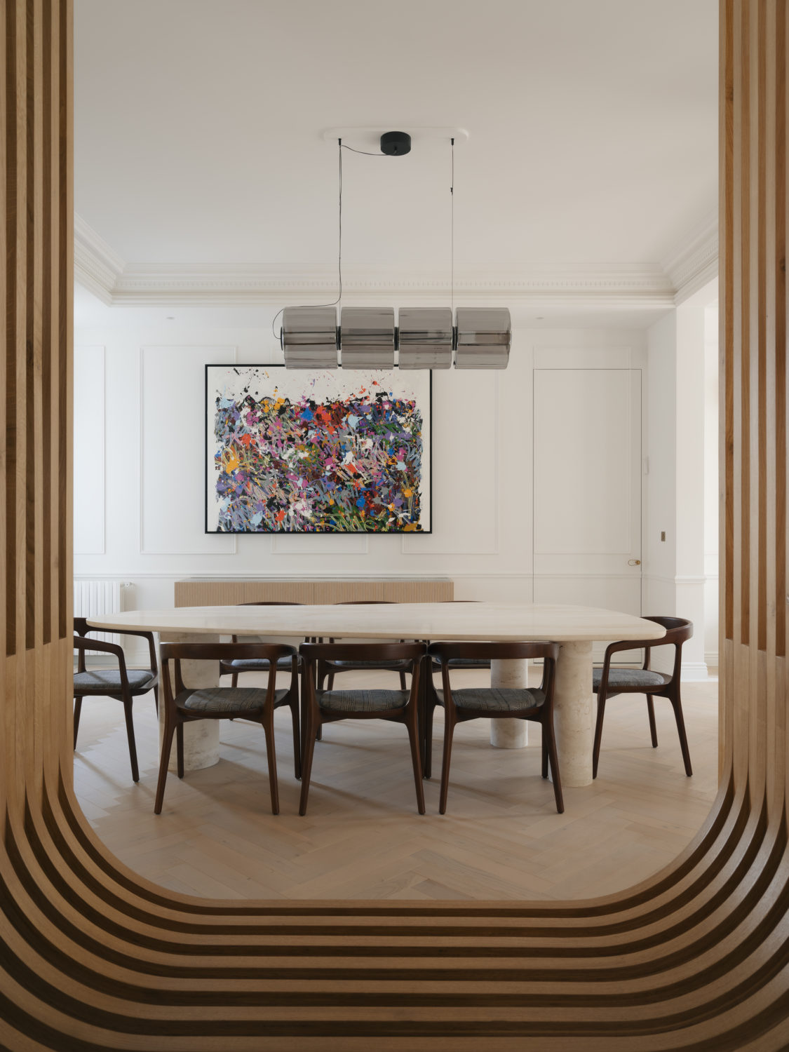 Luxe, calme et volupté 300m², Victor Hugo…Comment créer un havre de paix en plein Paris – Bän Architecture-8