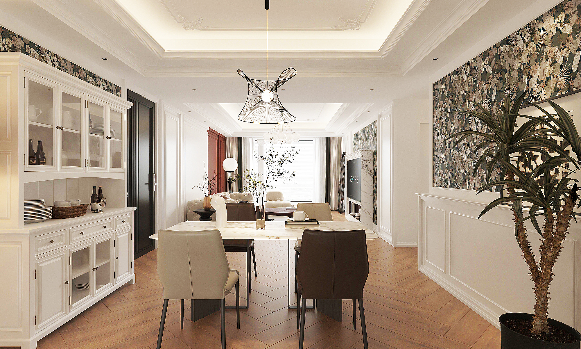 维多利亚法式装修丨中国石家庄丨设计师阿召-10