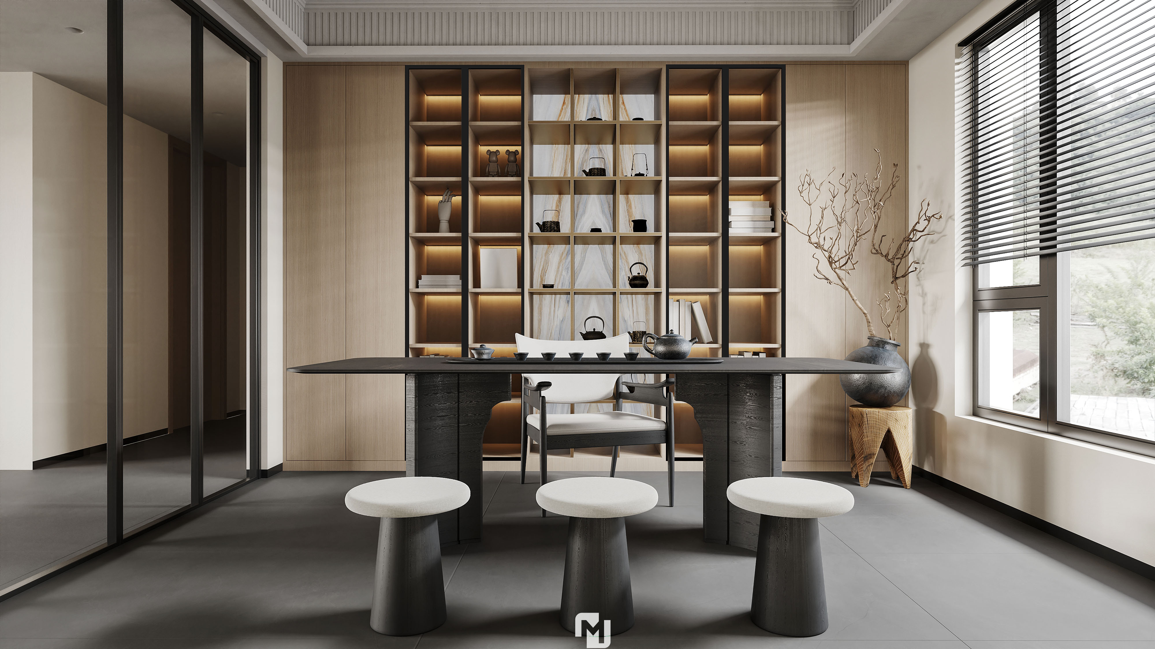 默克视觉设计·现代客餐厅丨中国南京丨Merck 默克视觉设计-12