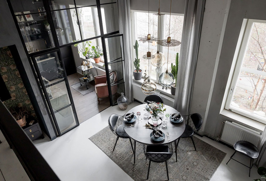 瑞典 73 平米混搭风格公寓设计-25